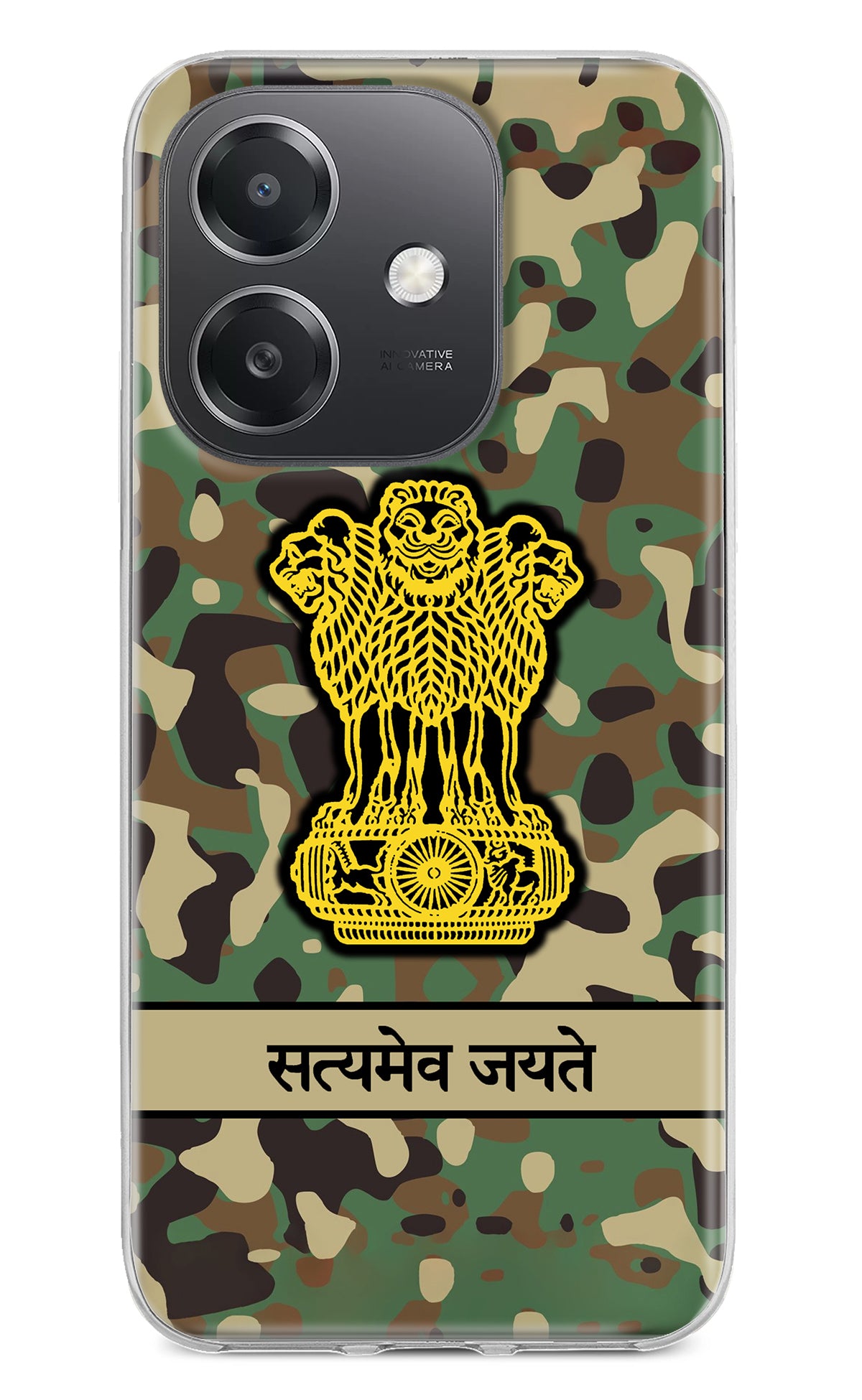 Satyamev Jayate Army OPPO A3x Back Cover