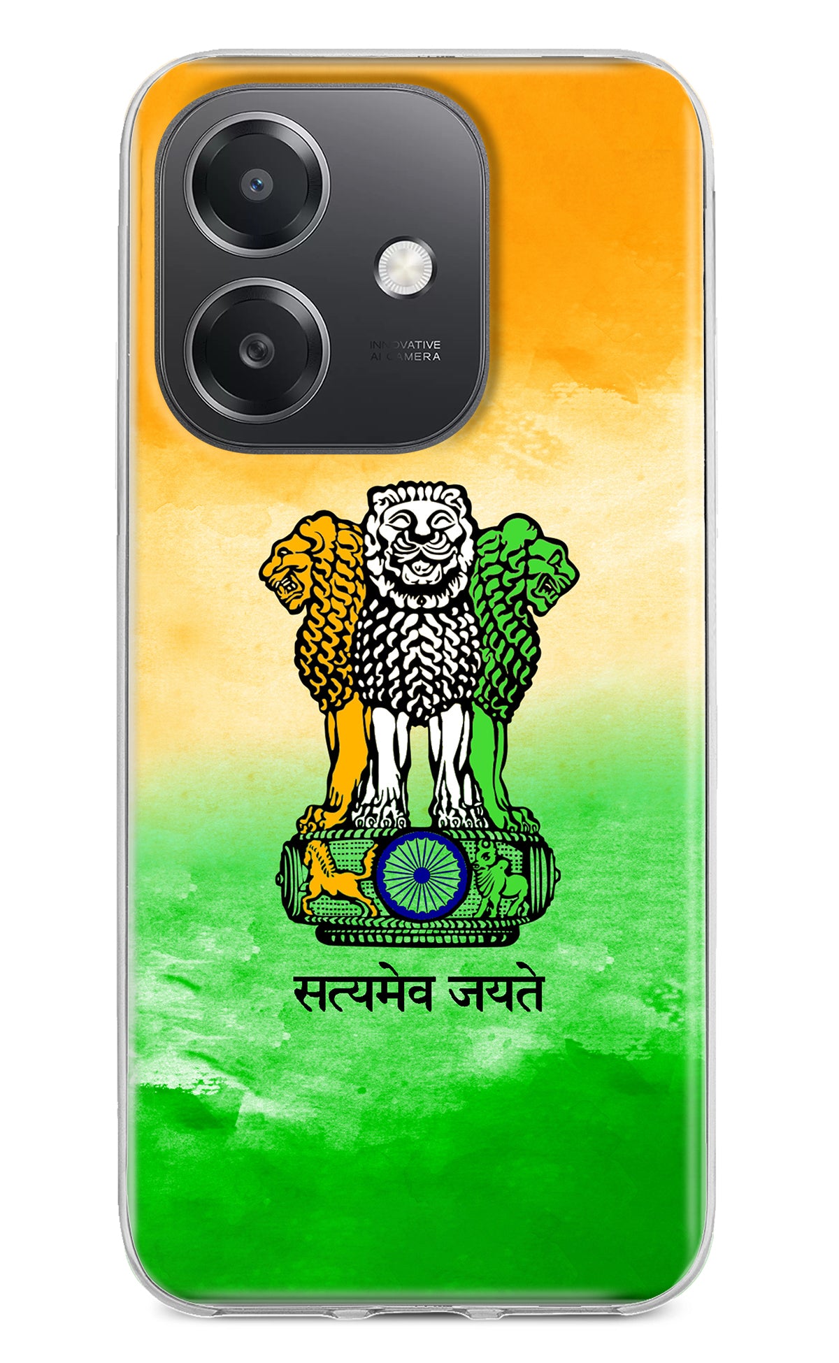 Satyamev Jayate Flag OPPO A3x Back Cover