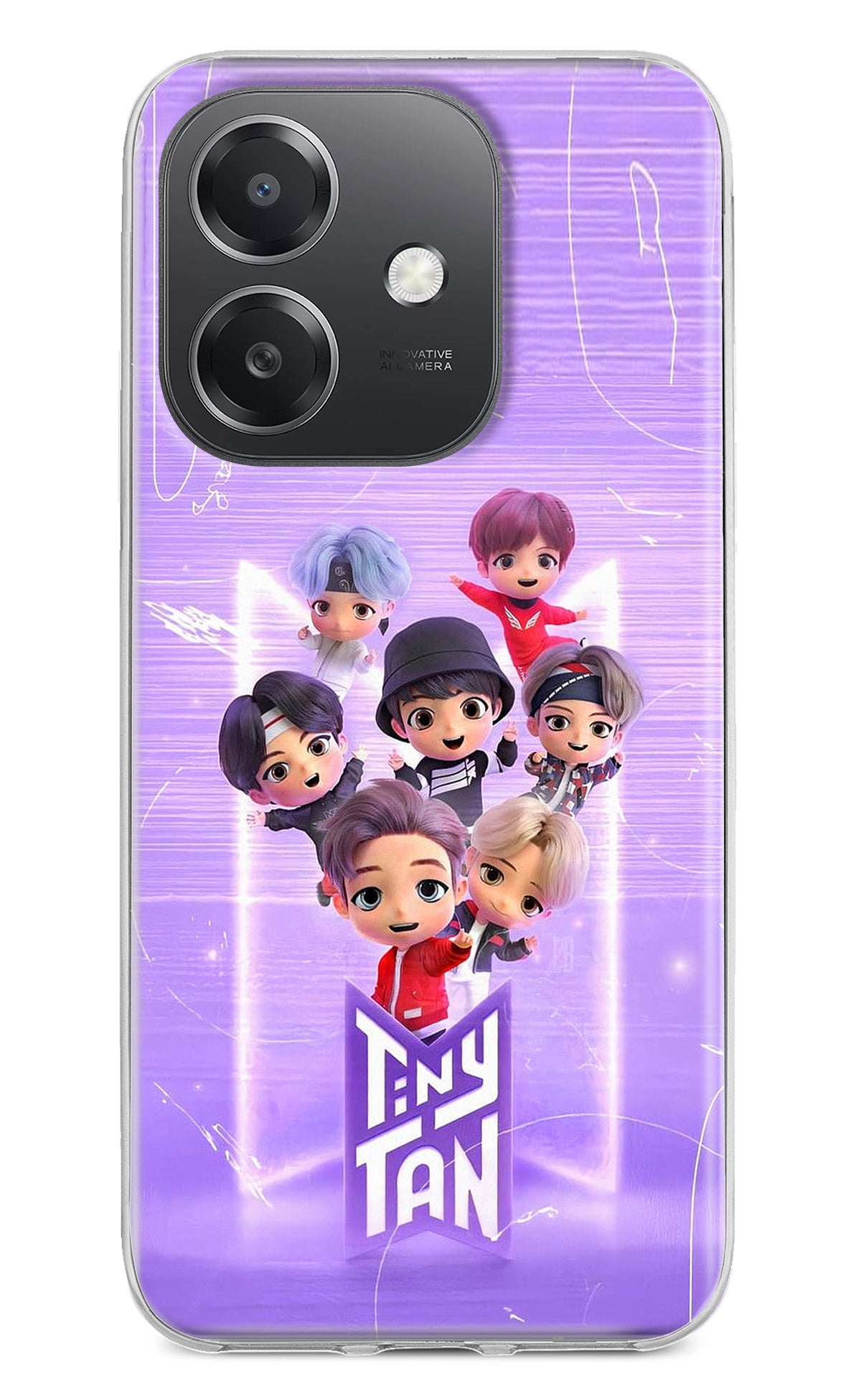 BTS Tiny Tan OPPO A3x Back Cover