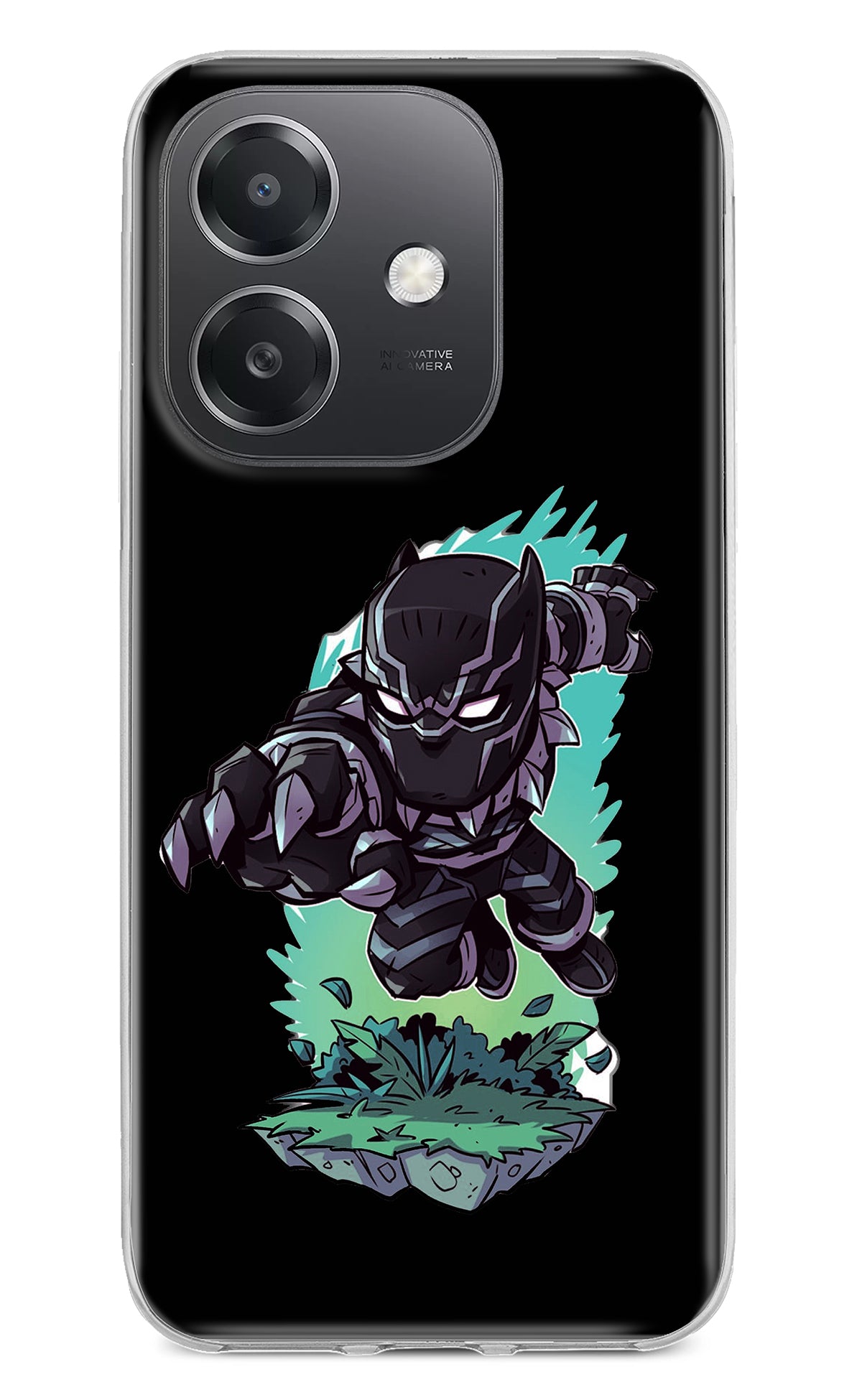 Black Panther OPPO A3x Back Cover