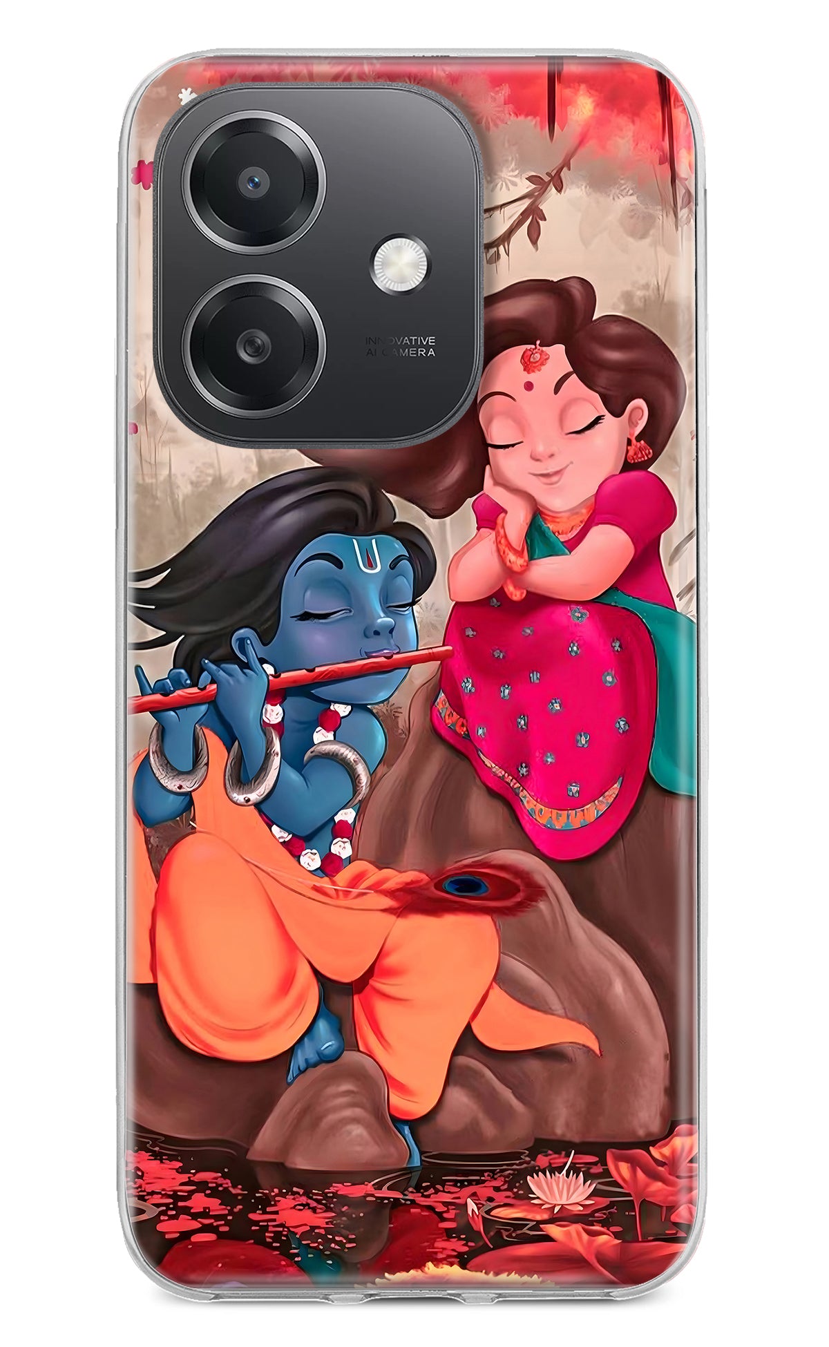 Radhe Krishna OPPO A3x Back Cover