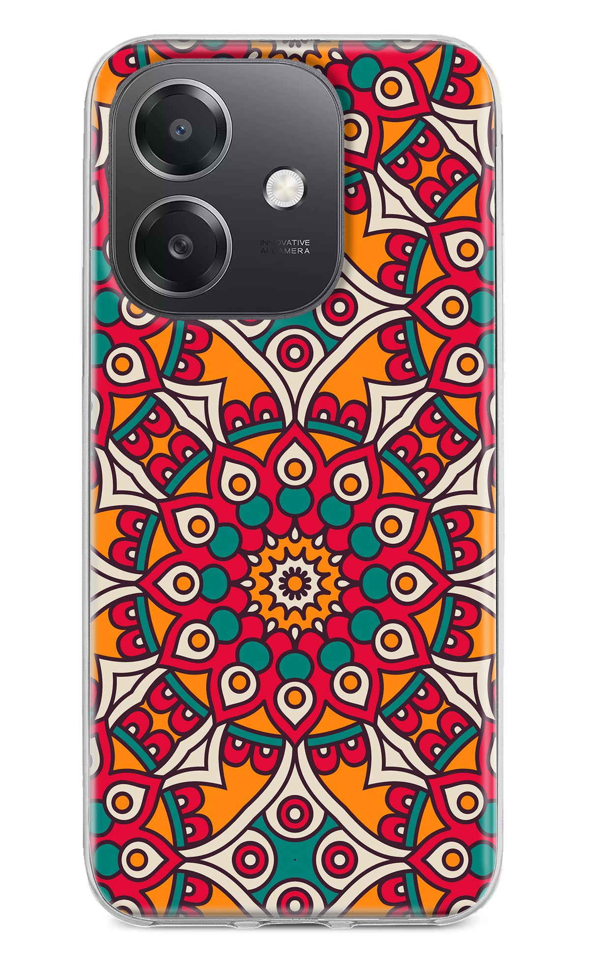 Mandala Art OPPO A3x Back Cover