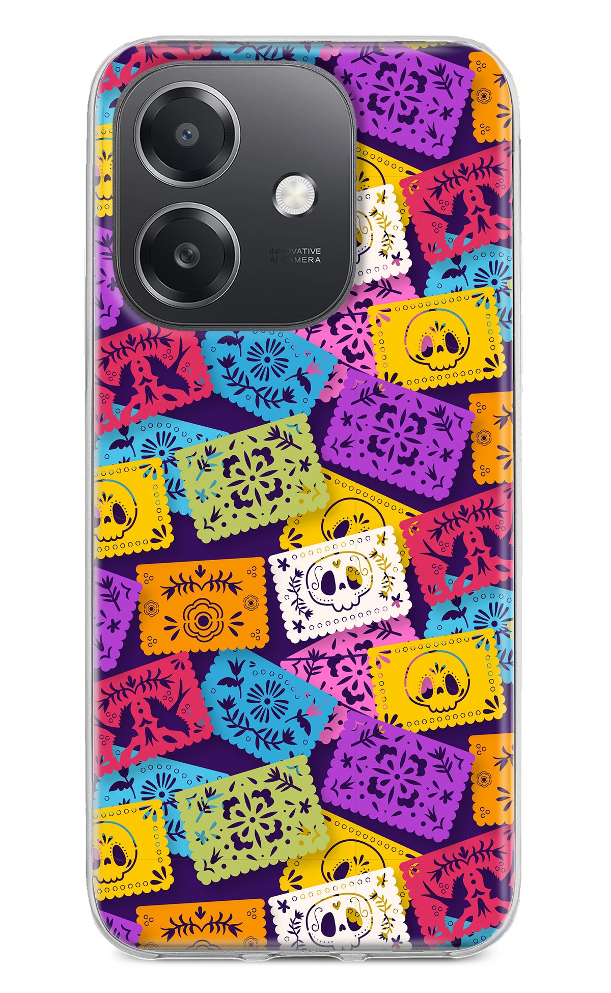 Mexican Pattern OPPO A3x Back Cover