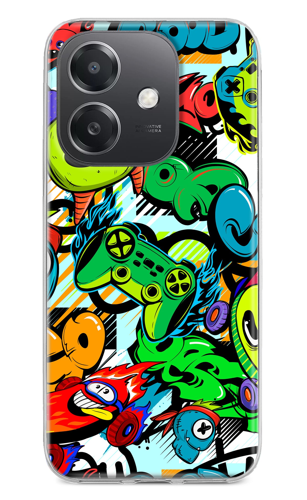 Game Doodle OPPO A3x Back Cover