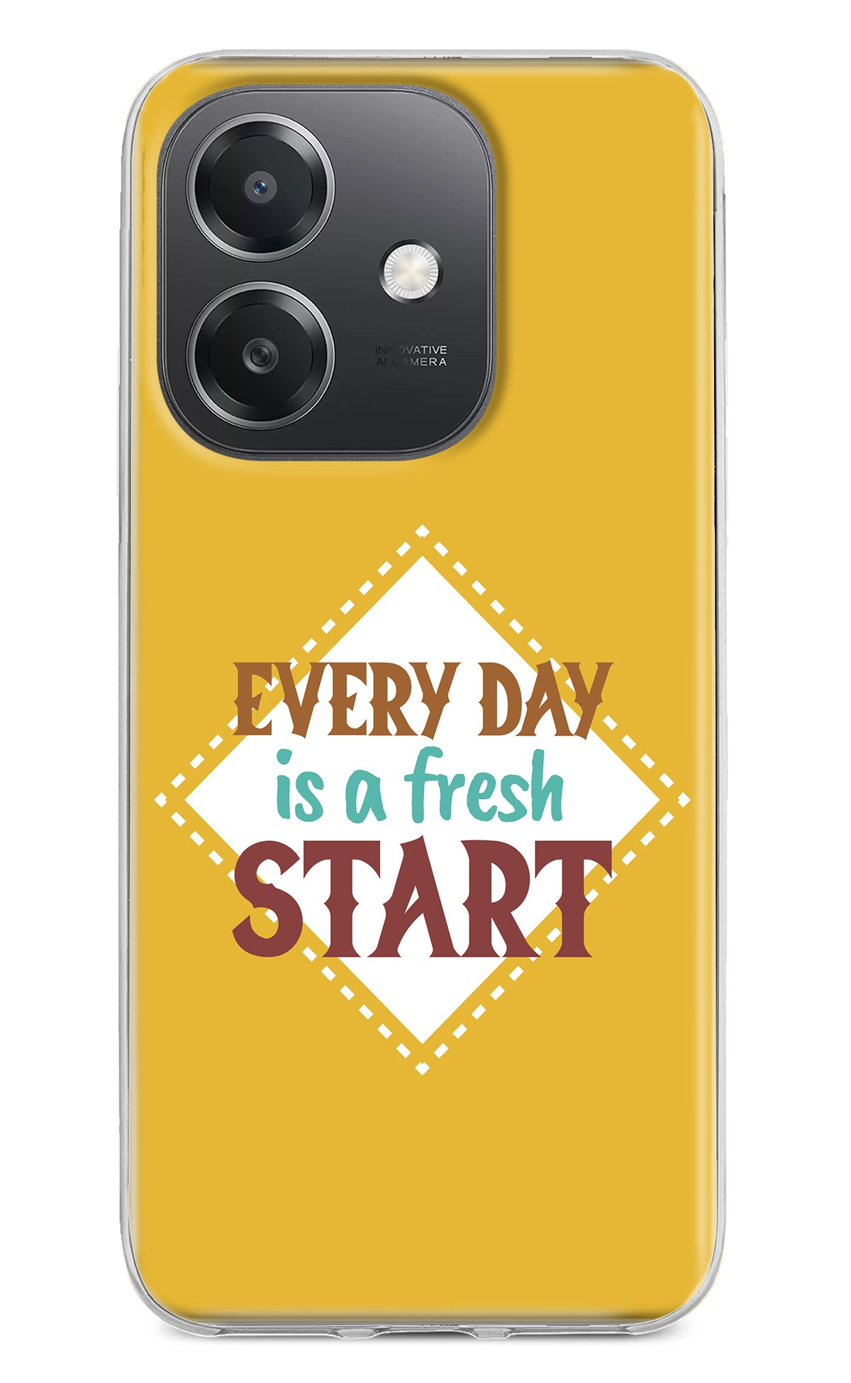 Every day is a Fresh Start OPPO A3x Back Cover