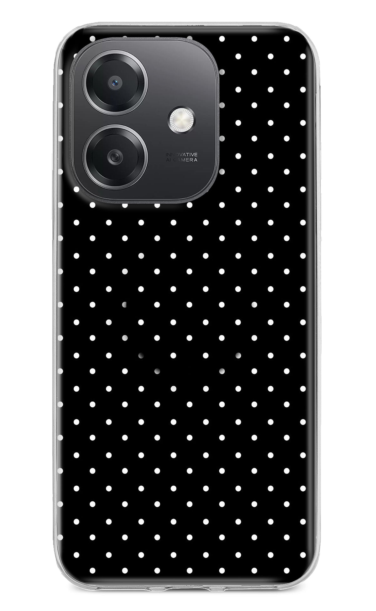 White Dots OPPO A3x Pop Case