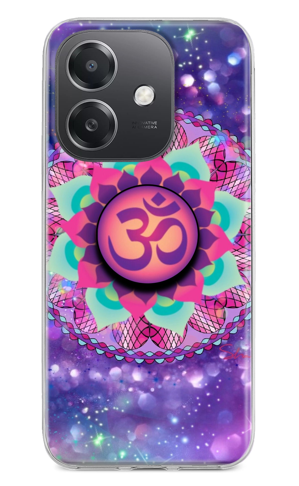 Om Purple OPPO A3x Pop Case