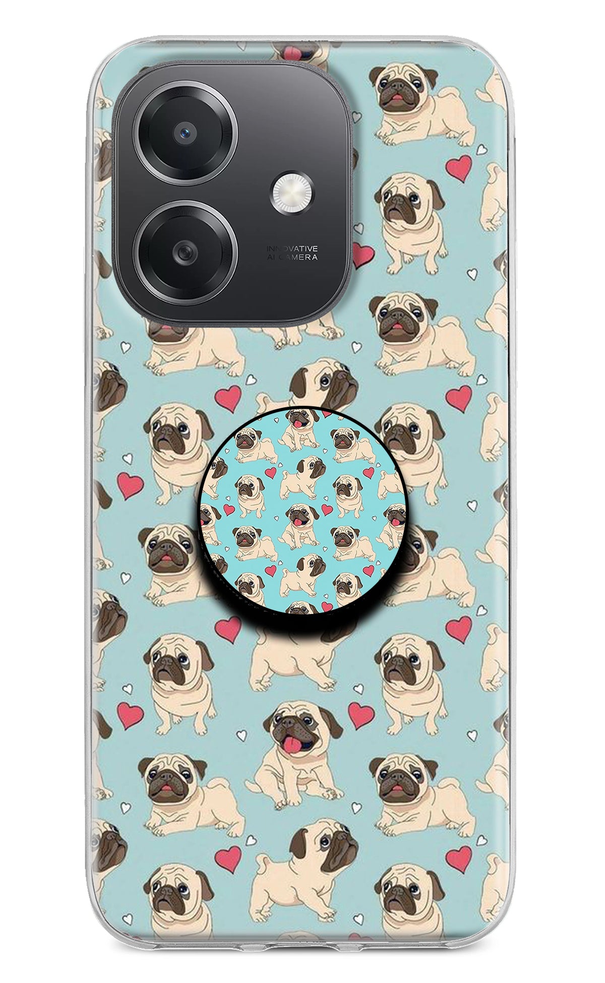 Pug Dog OPPO A3x Pop Case