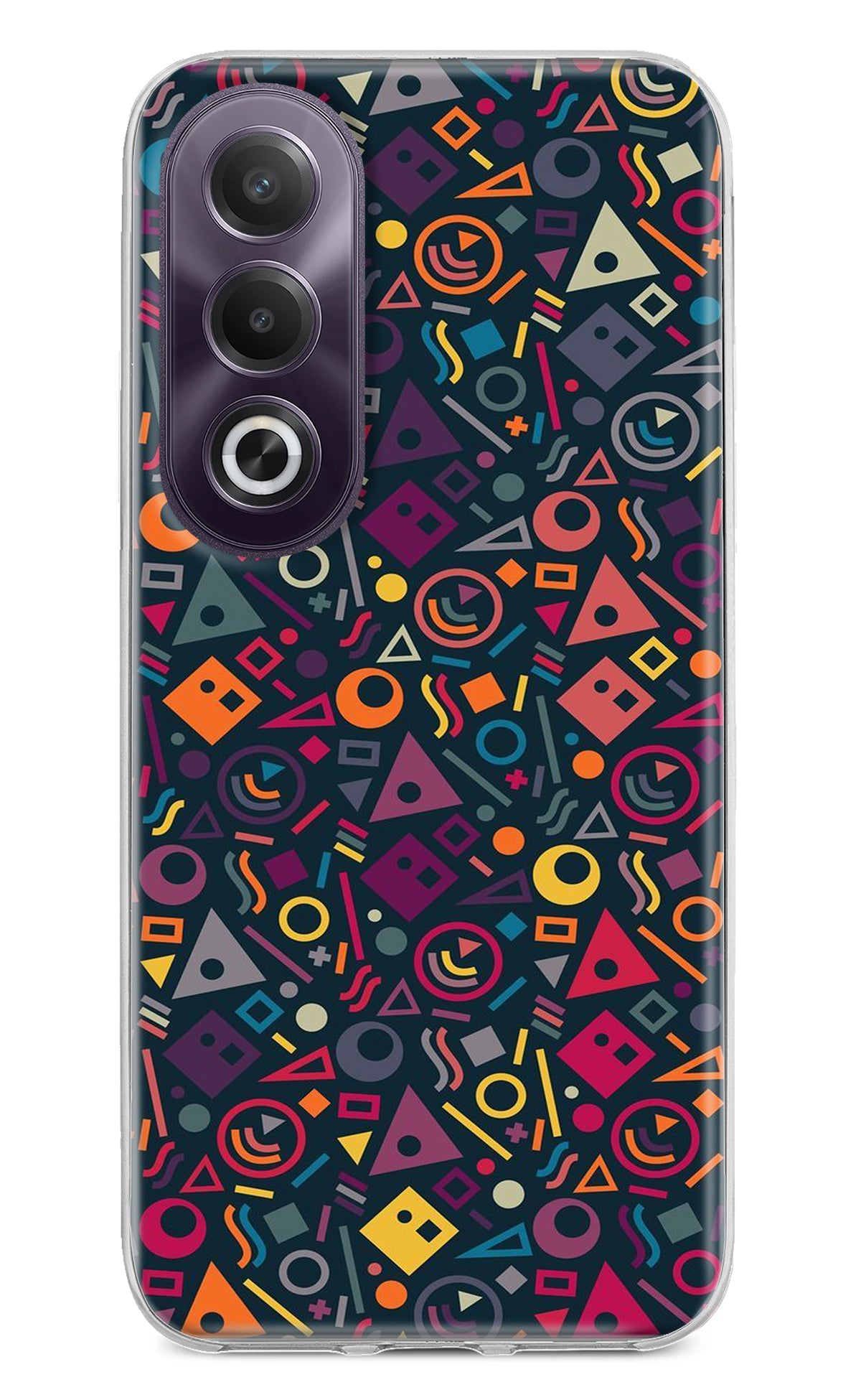 Geometric Abstract OPPO K12x Back Cover