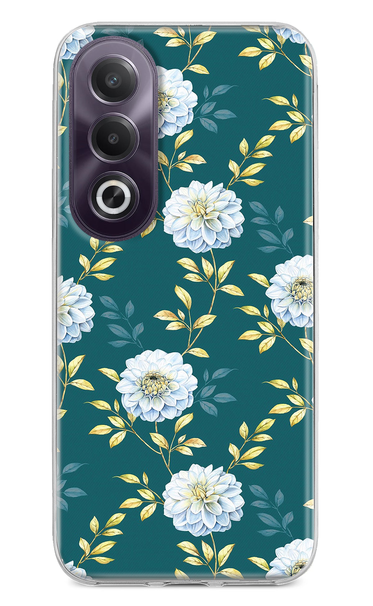 Flowers OPPO K12x Back Cover