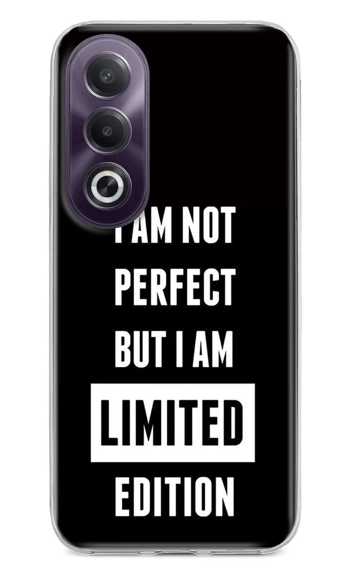 I Am Not Perfect But I Am Limited Edition OPPO K12x Back Cover