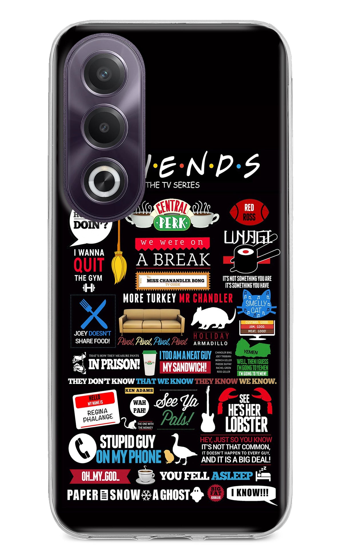 FRIENDS OPPO K12x Back Cover