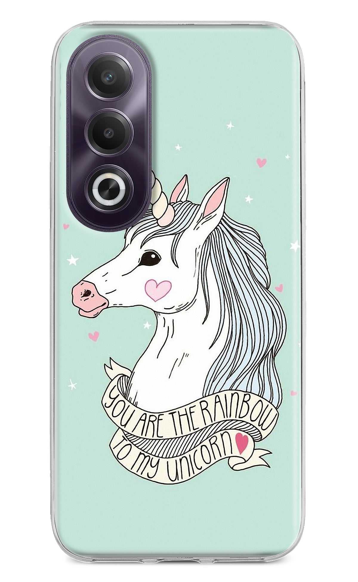 Unicorn Wallpaper OPPO K12x Back Cover