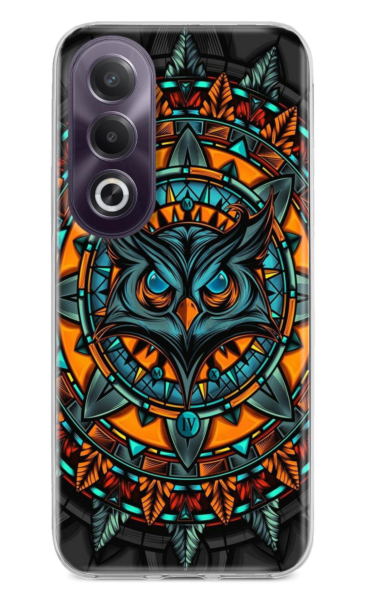 Angry Owl Art OPPO K12x Back Cover