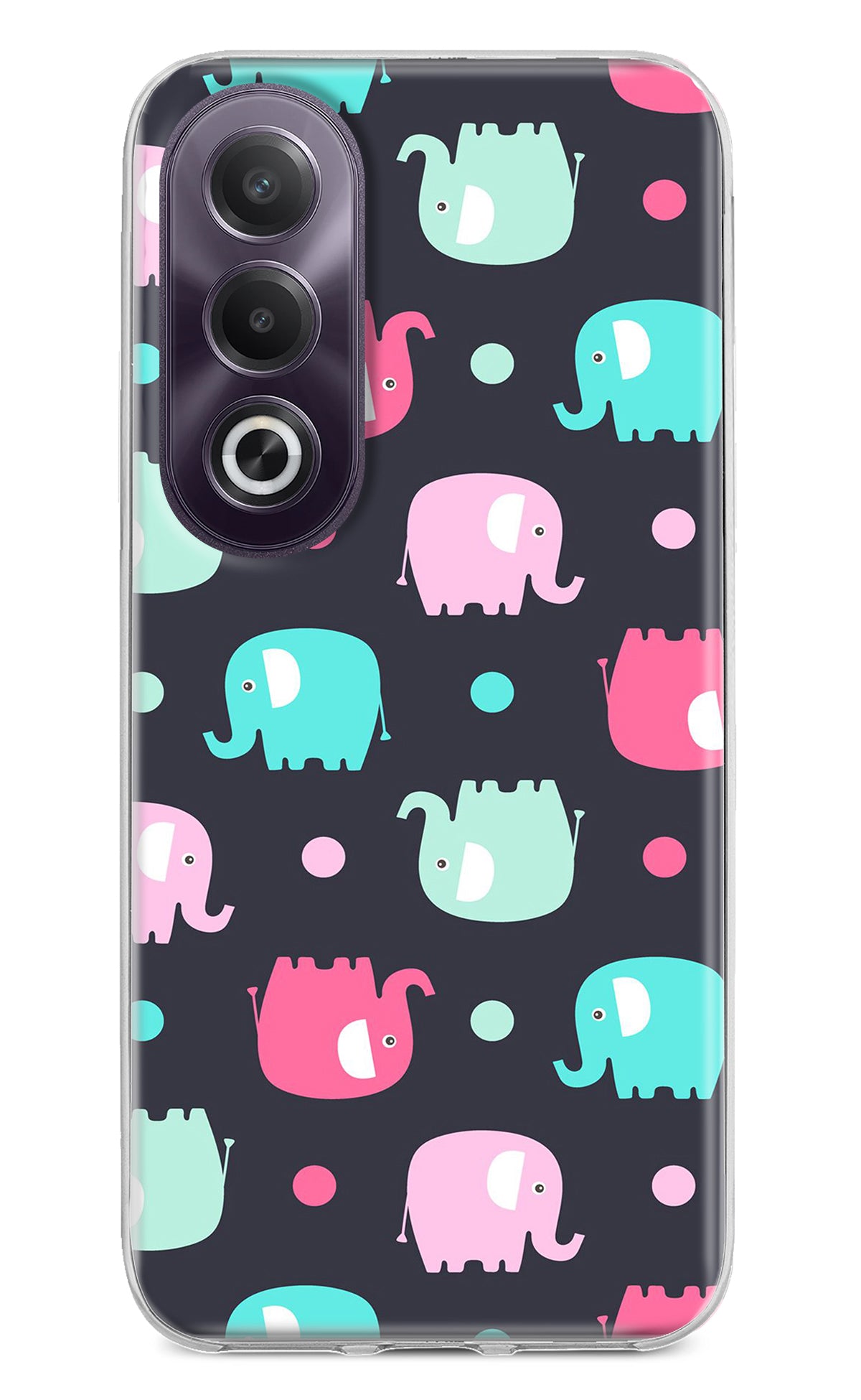 Elephants OPPO K12x Back Cover