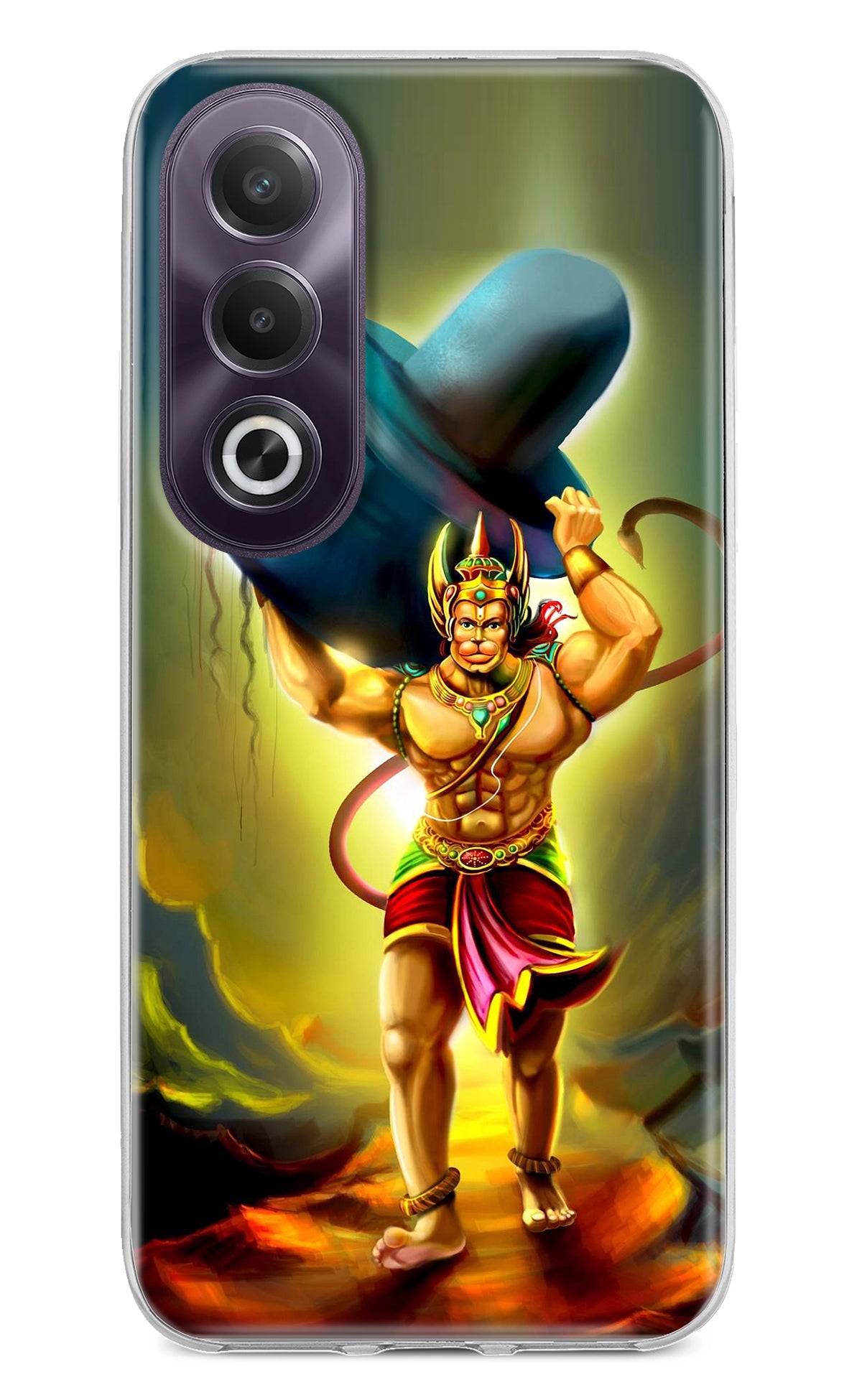 Lord Hanuman OPPO K12x Back Cover