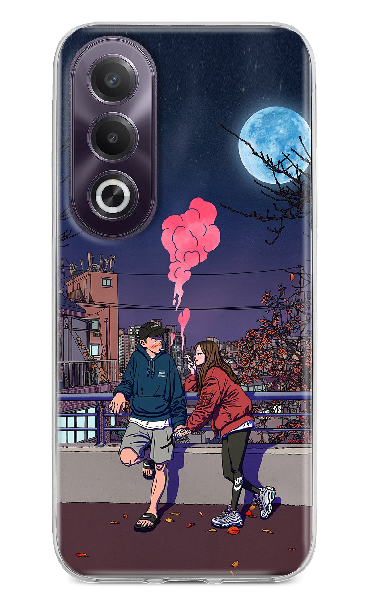 Chilling Couple OPPO K12x Back Cover