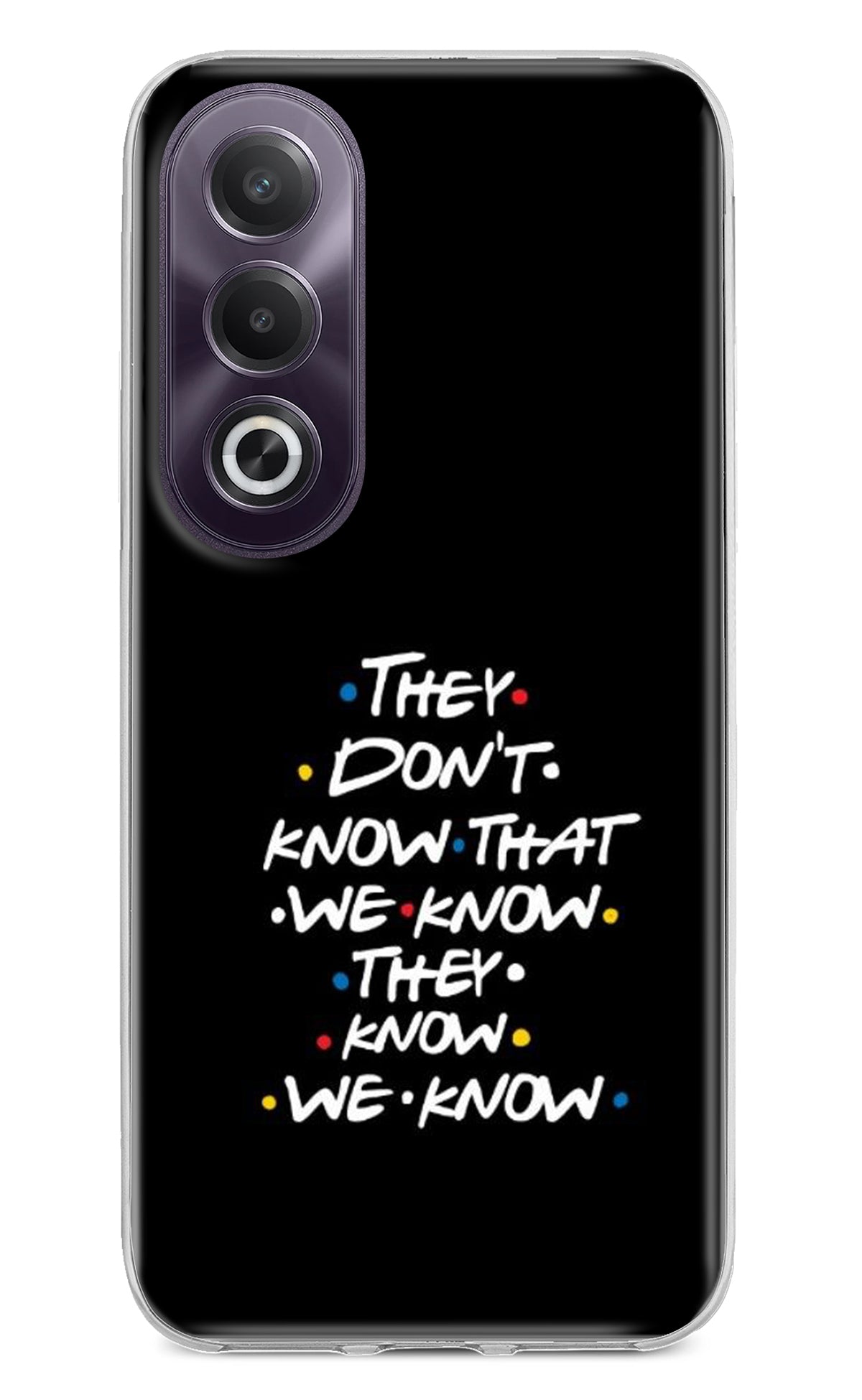 FRIENDS Dialogue OPPO K12x Back Cover