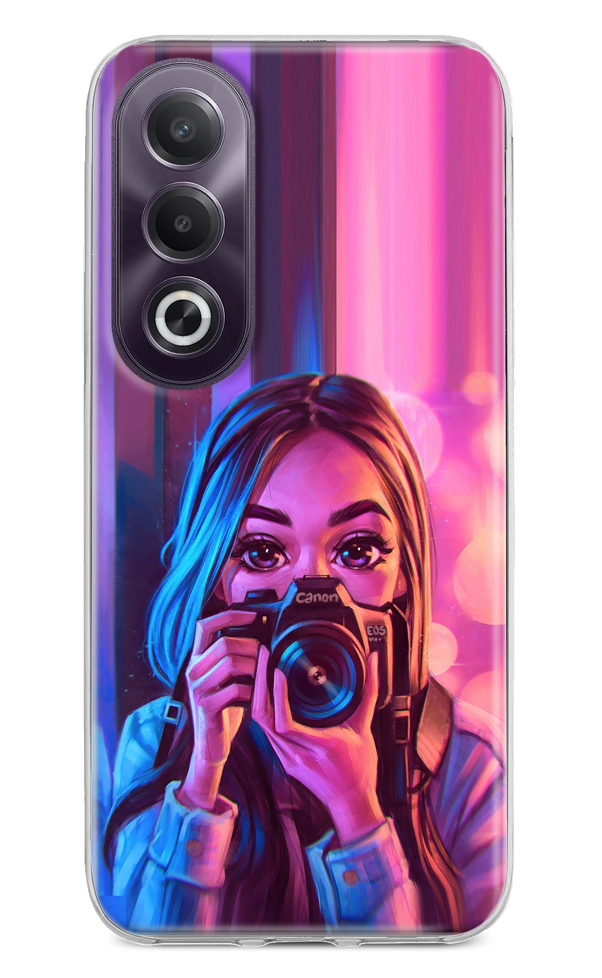 Girl Photographer OPPO K12x Back Cover