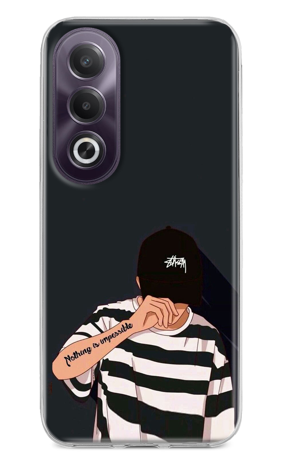 Aesthetic Boy OPPO K12x Back Cover