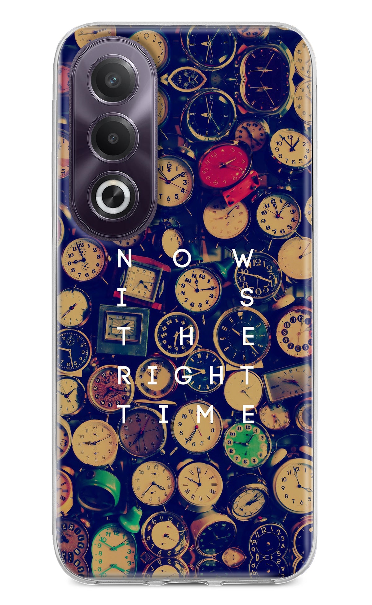 Now is the Right Time Quote OPPO K12x Back Cover