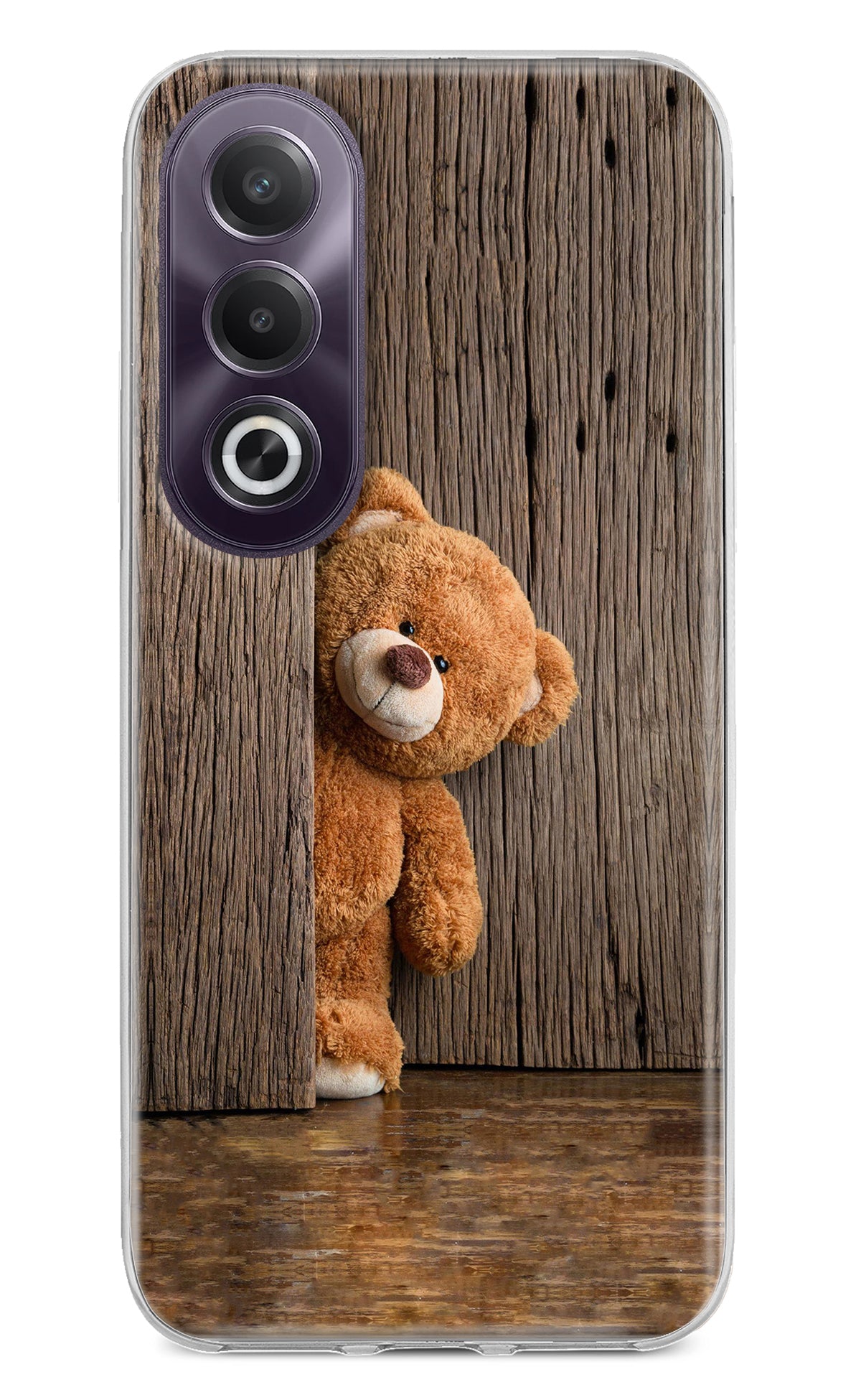 Teddy Wooden OPPO K12x Back Cover