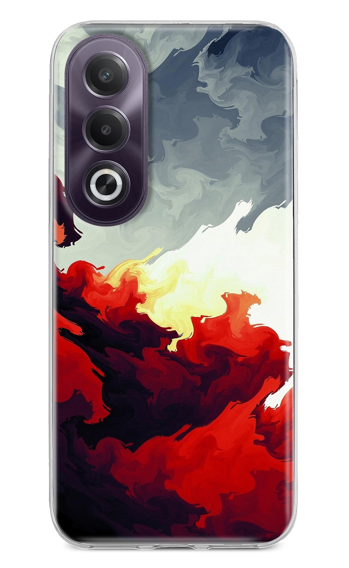 Fire Cloud OPPO K12x Back Cover