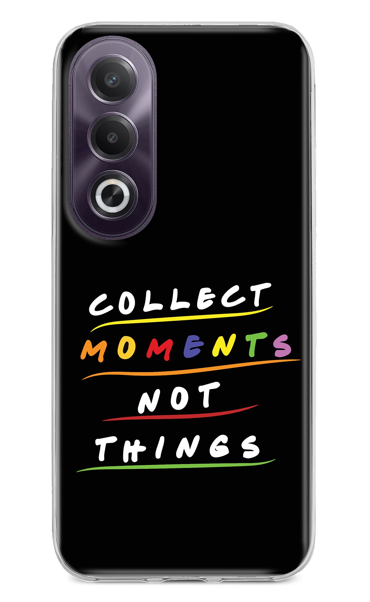 Collect Moments Not Things OPPO K12x Back Cover