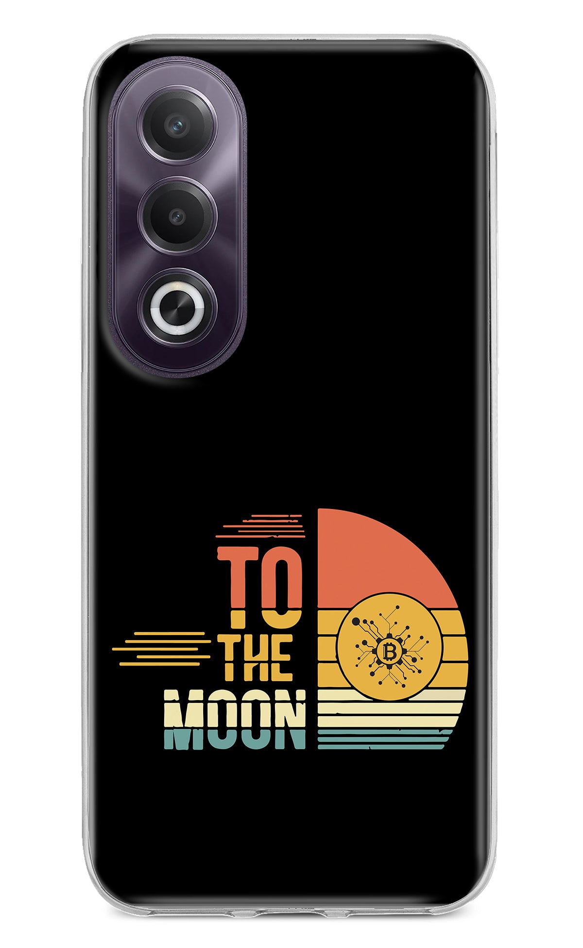 To the Moon OPPO K12x Back Cover