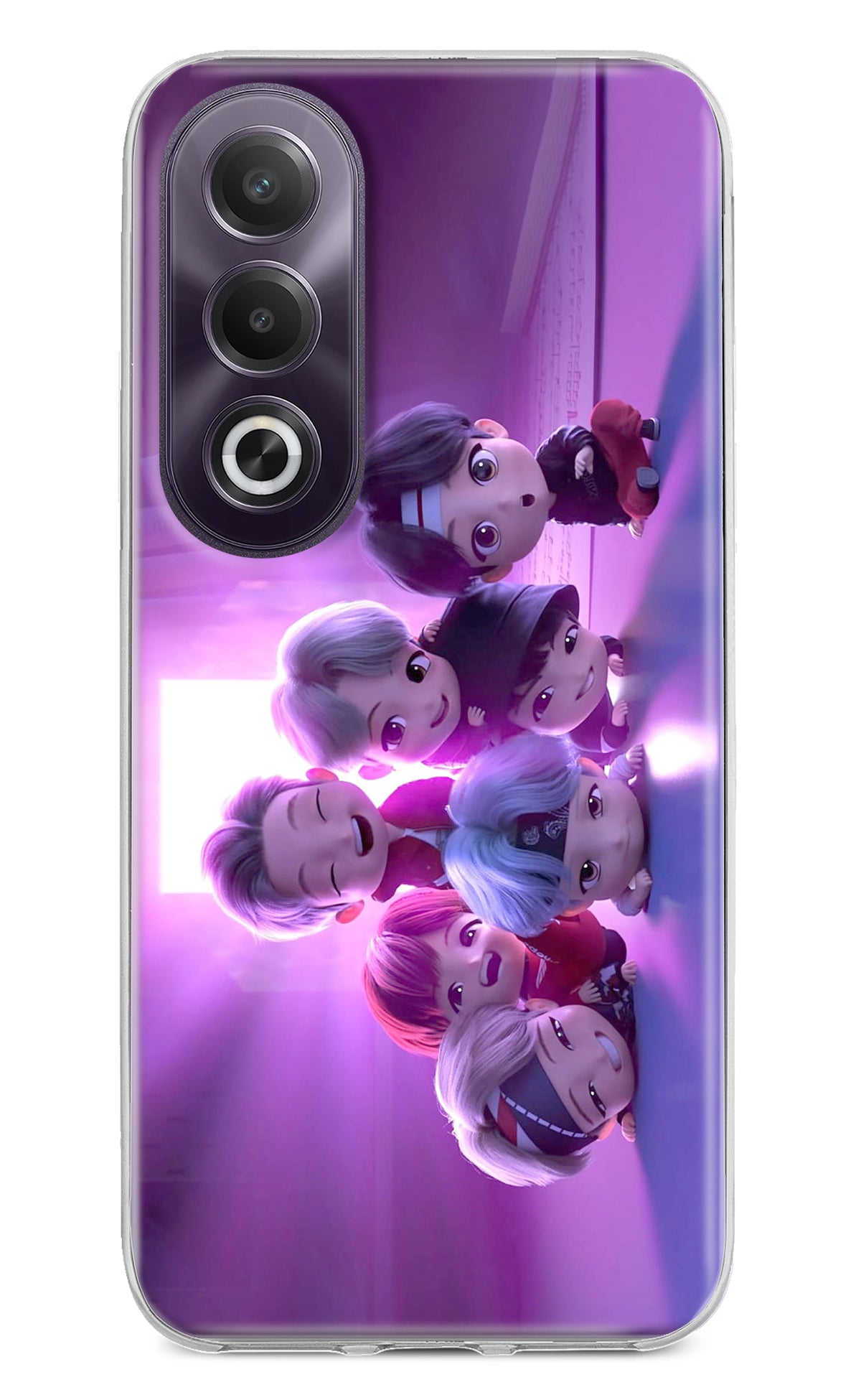 BTS Chibi OPPO K12x Back Cover