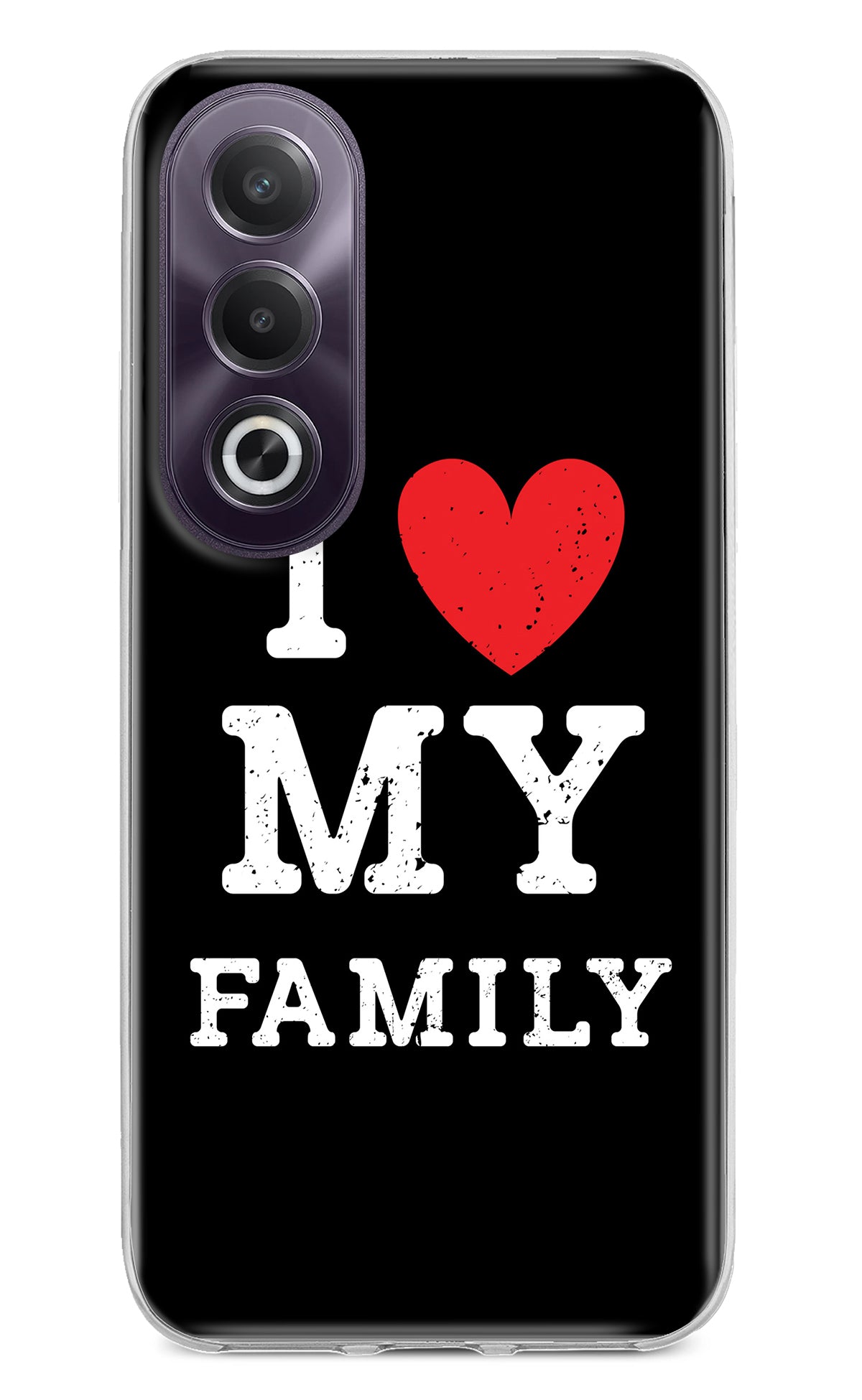 I Love My Family OPPO K12x Back Cover