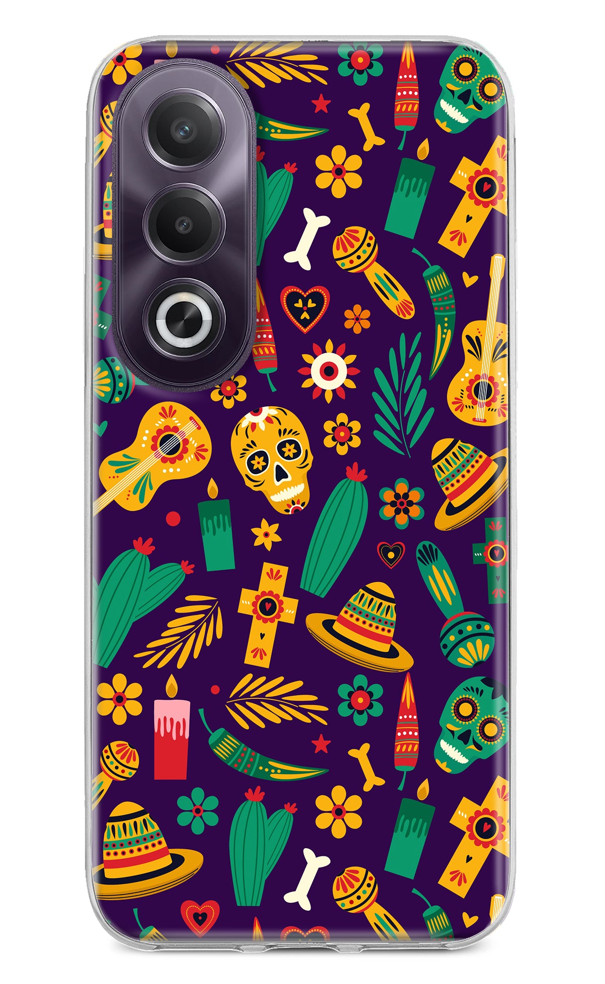 Mexican Artwork OPPO K12x Back Cover