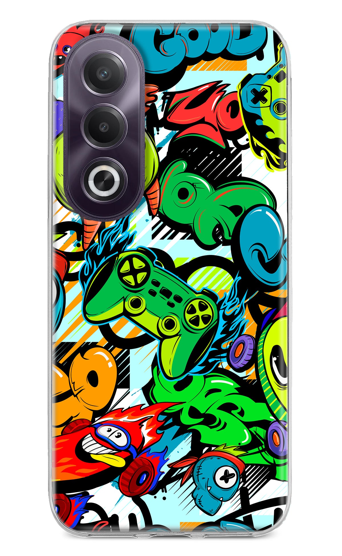 Game Doodle OPPO K12x Back Cover