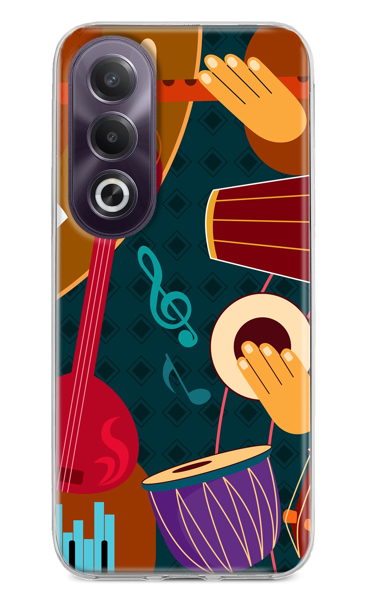 Music Instrument OPPO K12x Back Cover