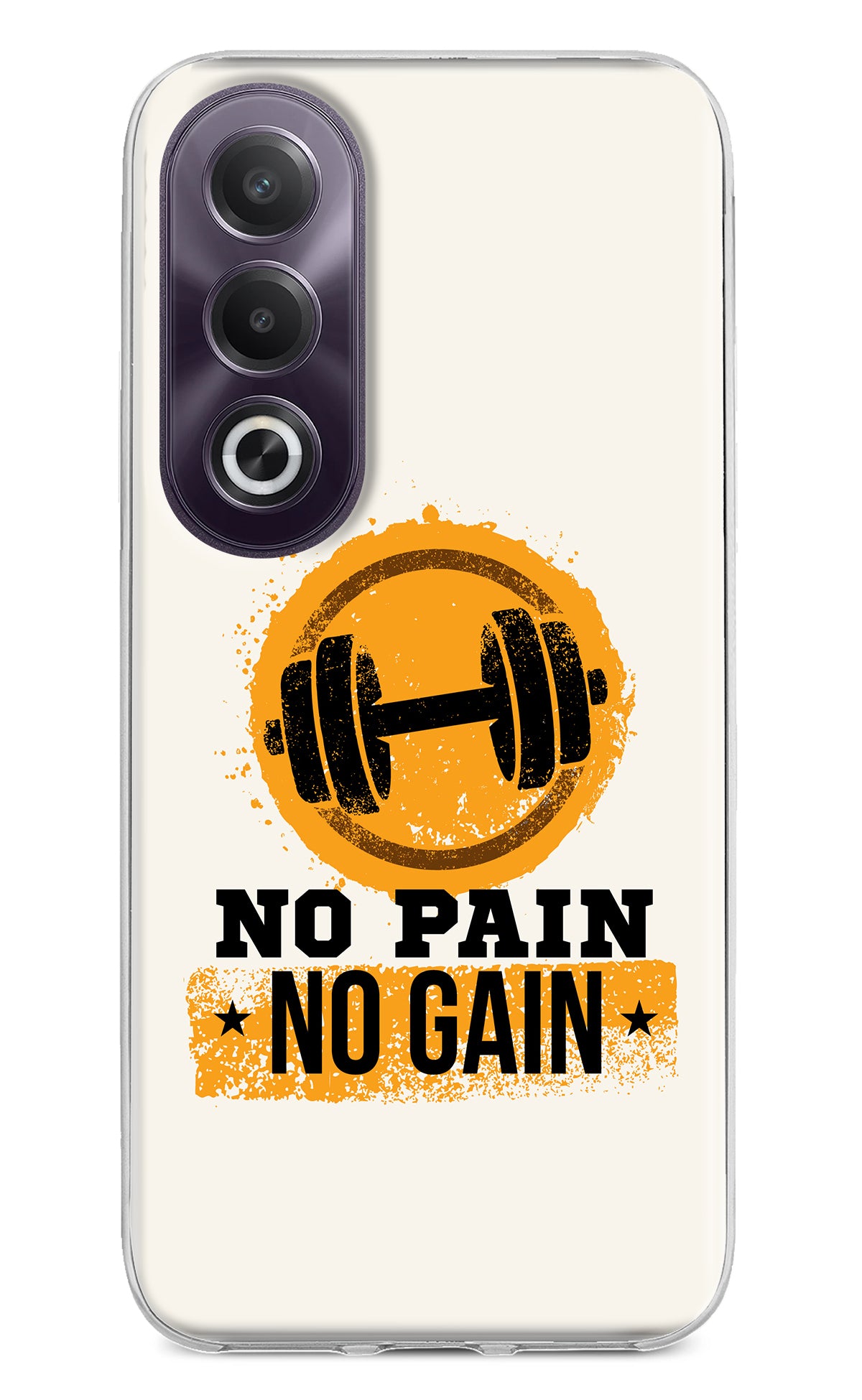 No Pain No Gain OPPO K12x Back Cover