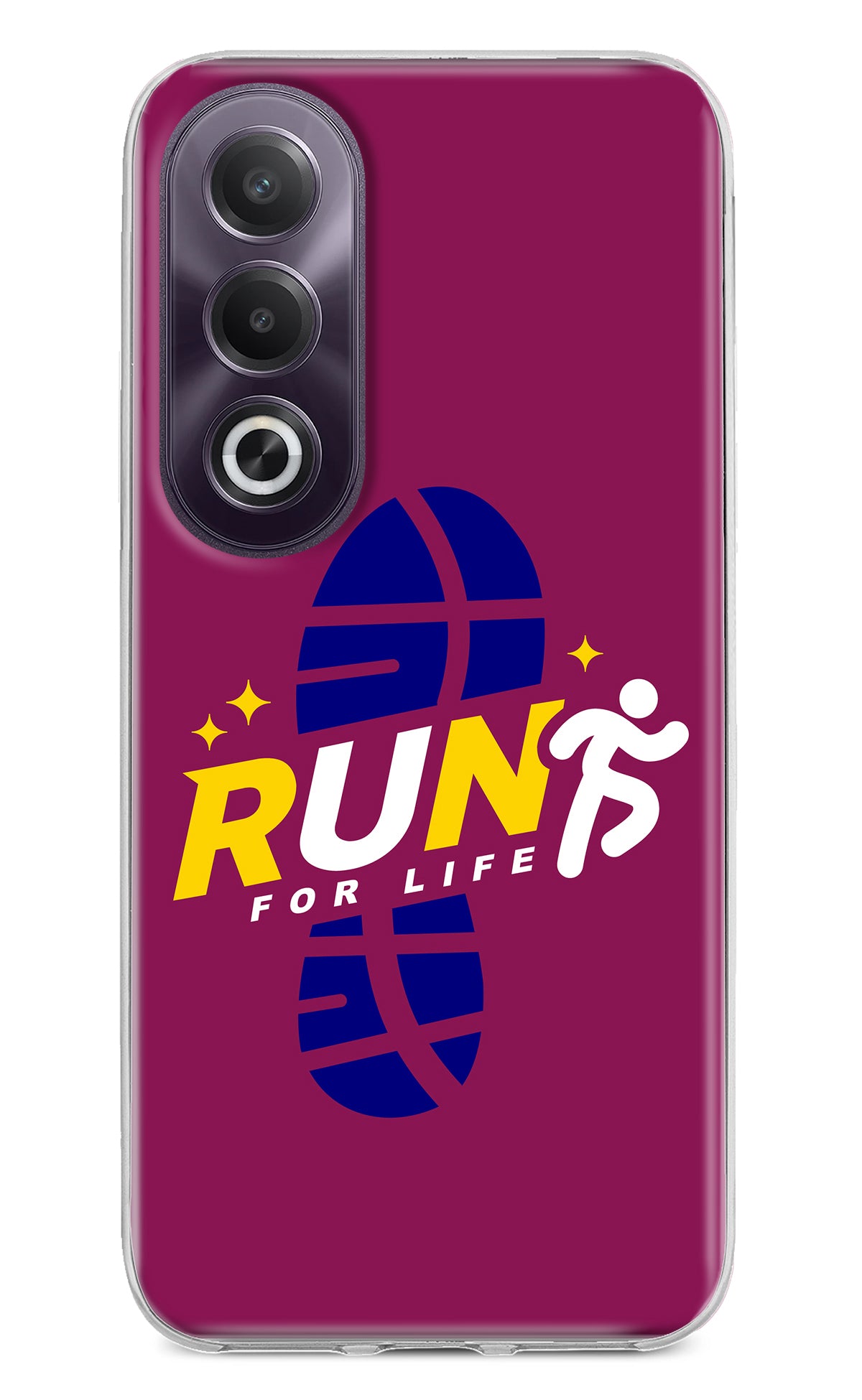 Run for Life OPPO K12x Back Cover