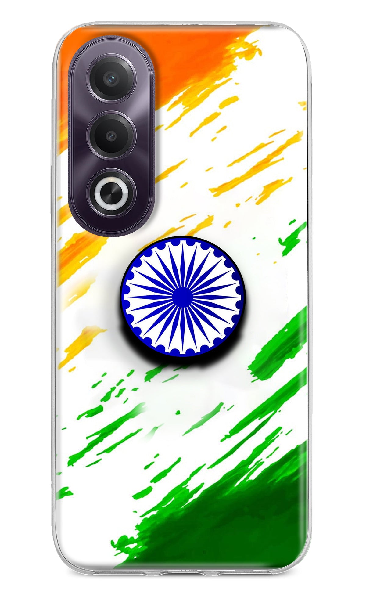 Indian Flag Ashoka Chakra OPPO K12x Pop Case