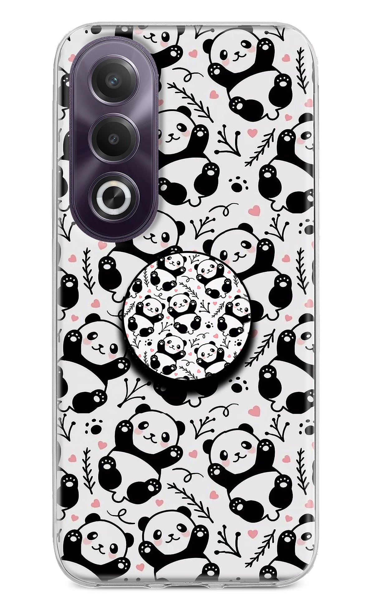 Cute Panda OPPO K12x Pop Case