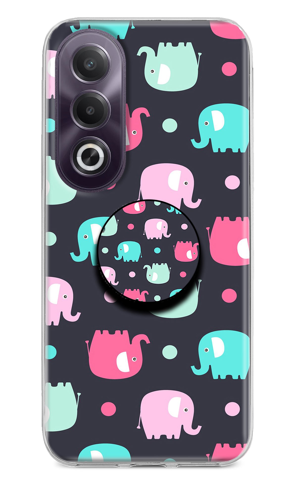 Baby Elephants OPPO K12x Pop Case