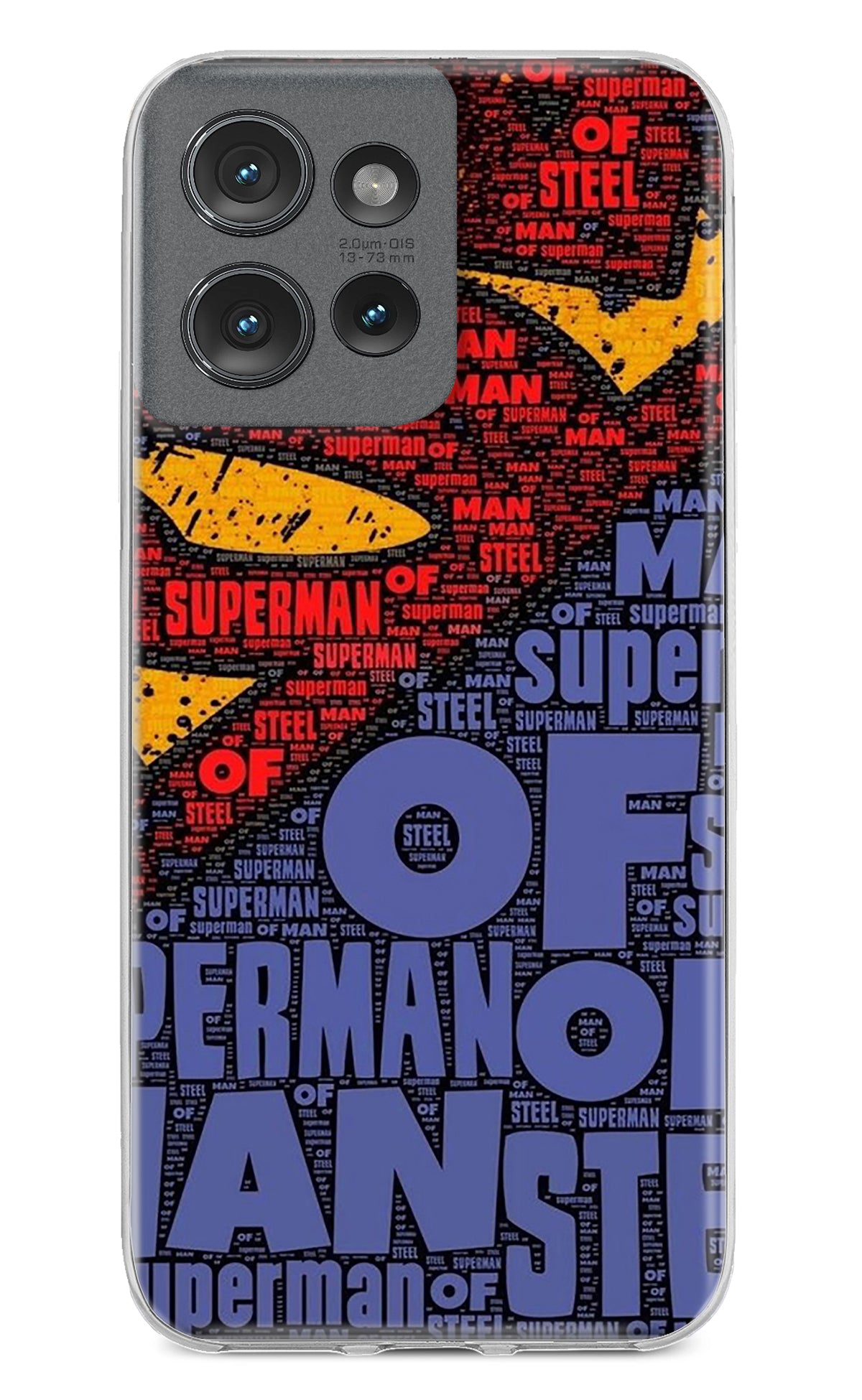 Superman Moto Edge 50 Back Cover