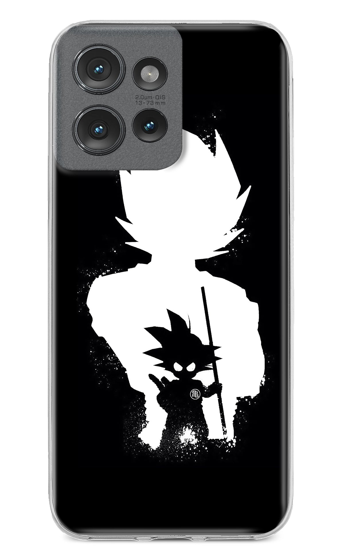 Goku Shadow Moto Edge 50 Back Cover