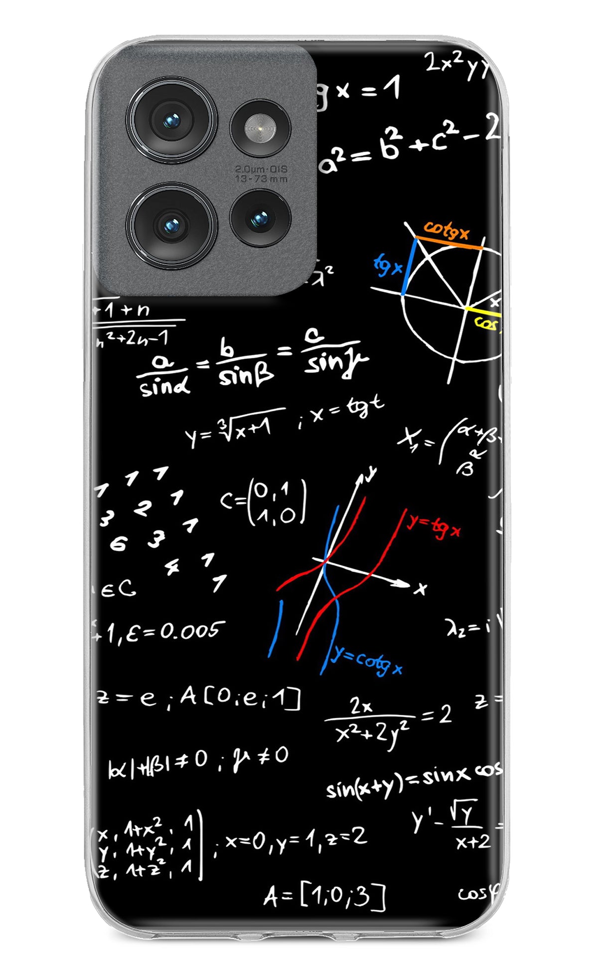 Mathematics Formula Moto Edge 50 Back Cover