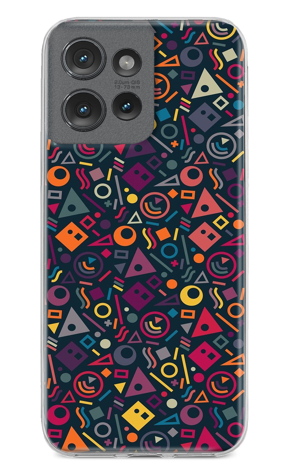 Geometric Abstract Moto Edge 50 Back Cover