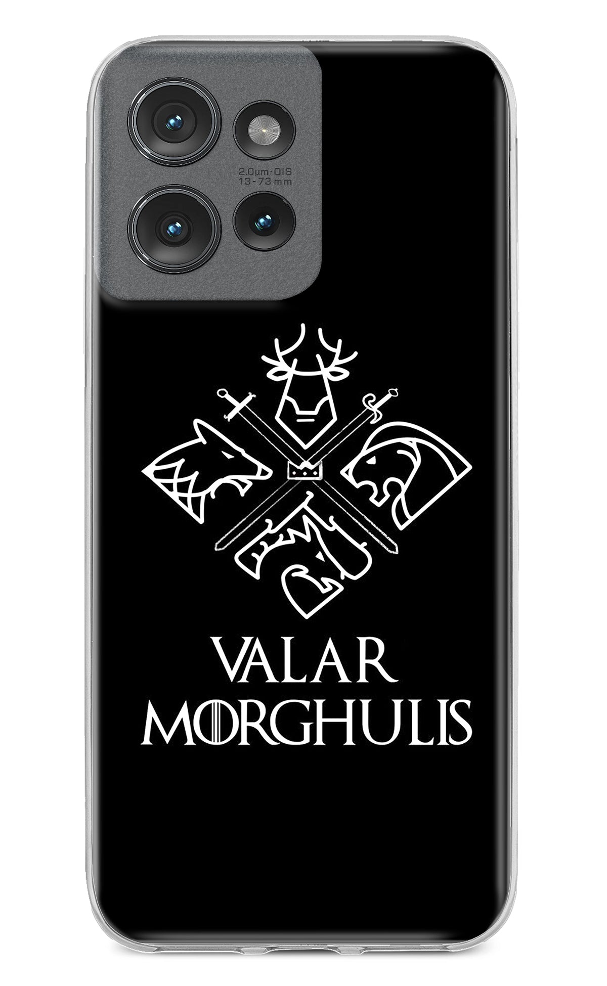 Valar Morghulis | Game Of Thrones Moto Edge 50 Back Cover