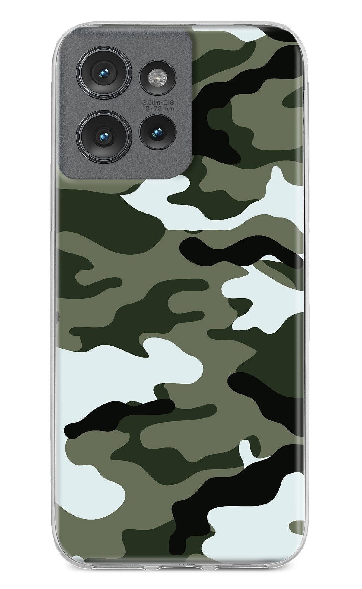 Camouflage Moto Edge 50 Back Cover