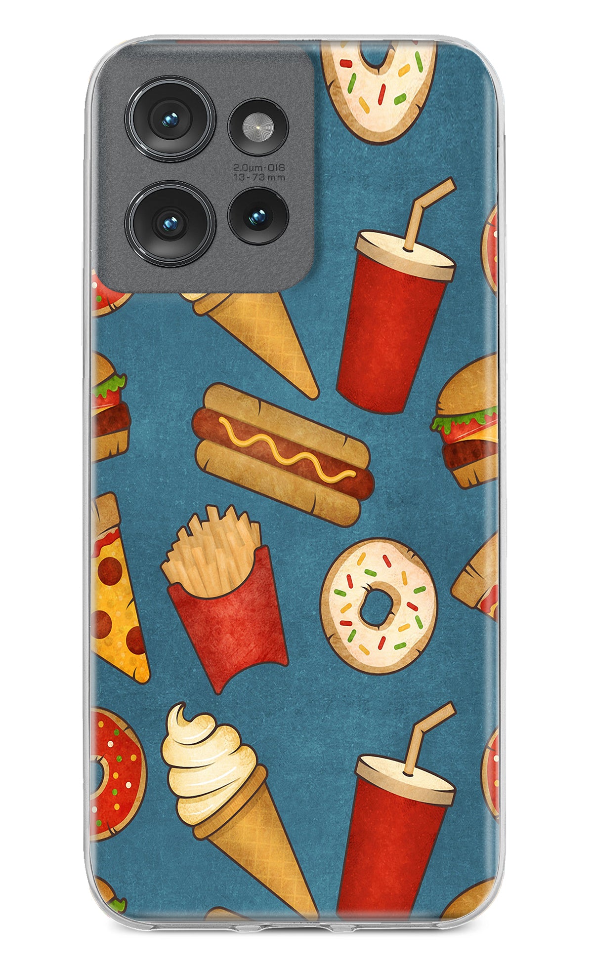 Foodie Moto Edge 50 Back Cover