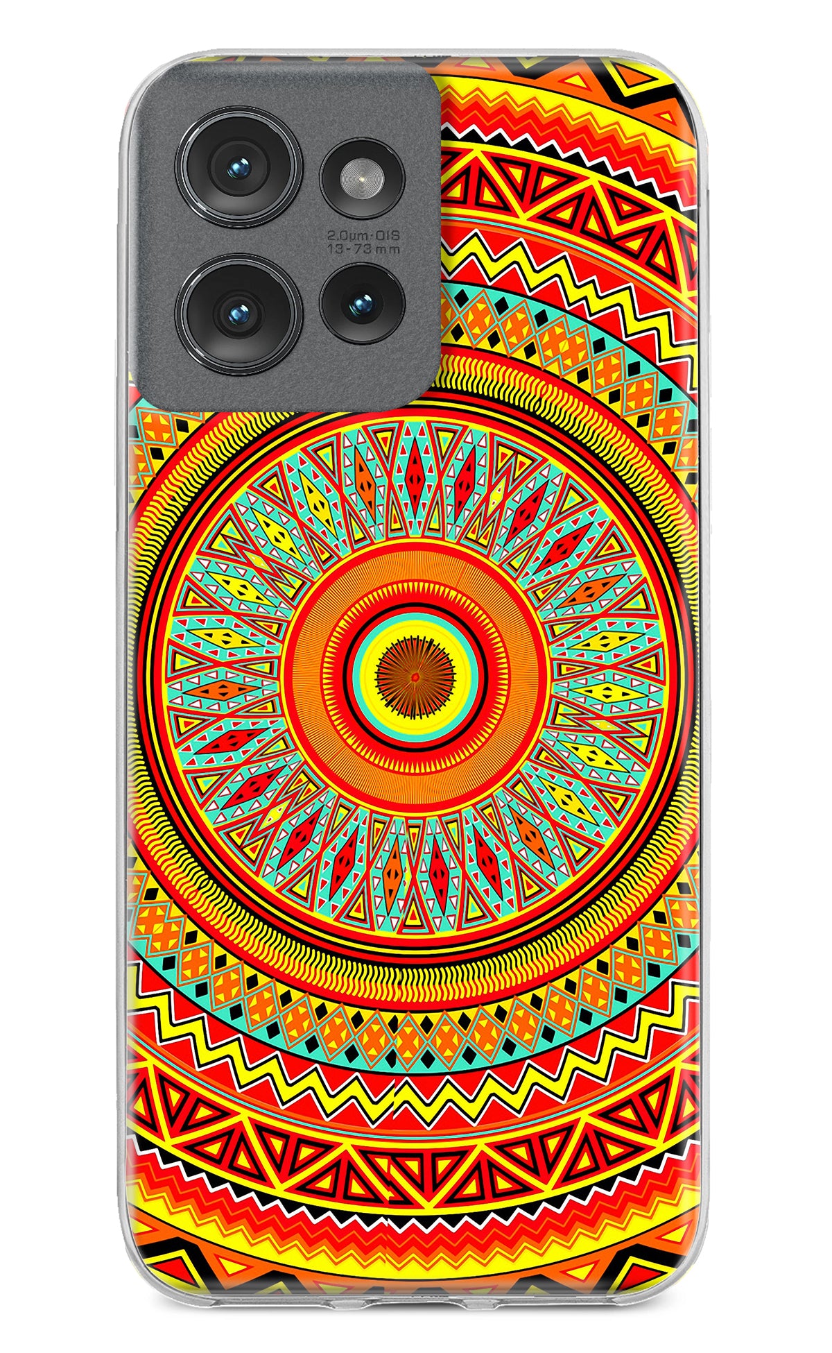 Mandala Pattern Moto Edge 50 Back Cover