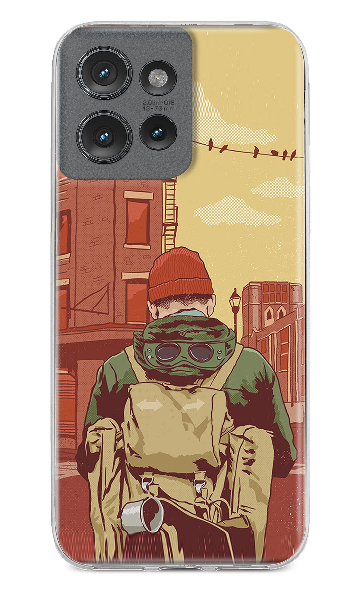 Adventurous Moto Edge 50 Back Cover