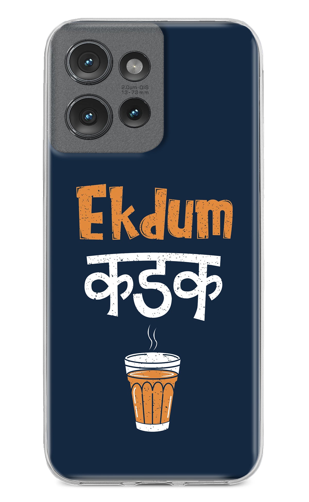 Ekdum Kadak Chai Moto Edge 50 Back Cover