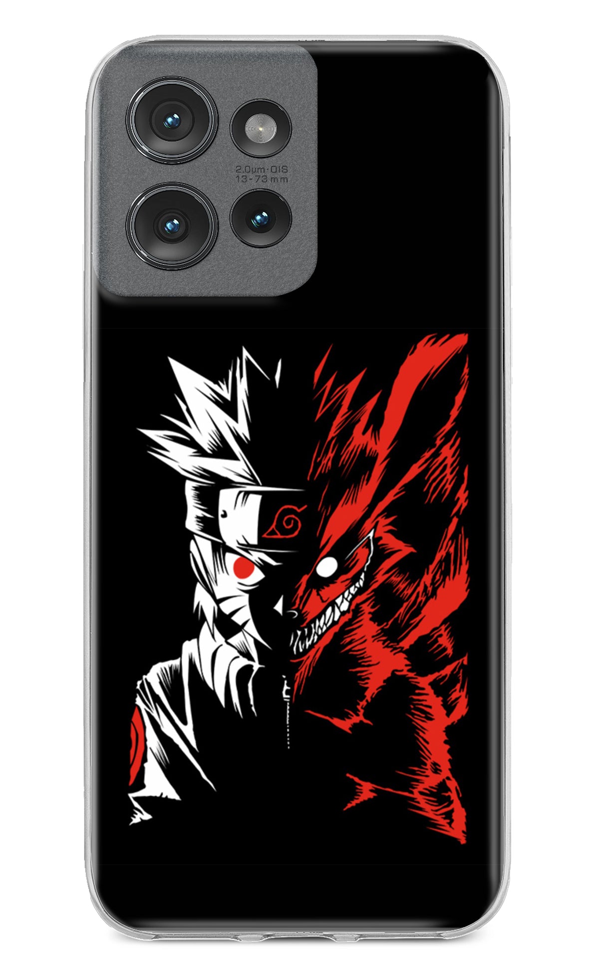 Naruto Two Face Moto Edge 50 Back Cover